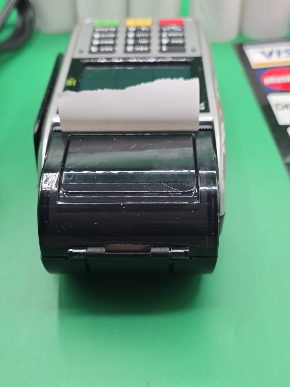 FD-410 Payment Terminal - Black and Silver